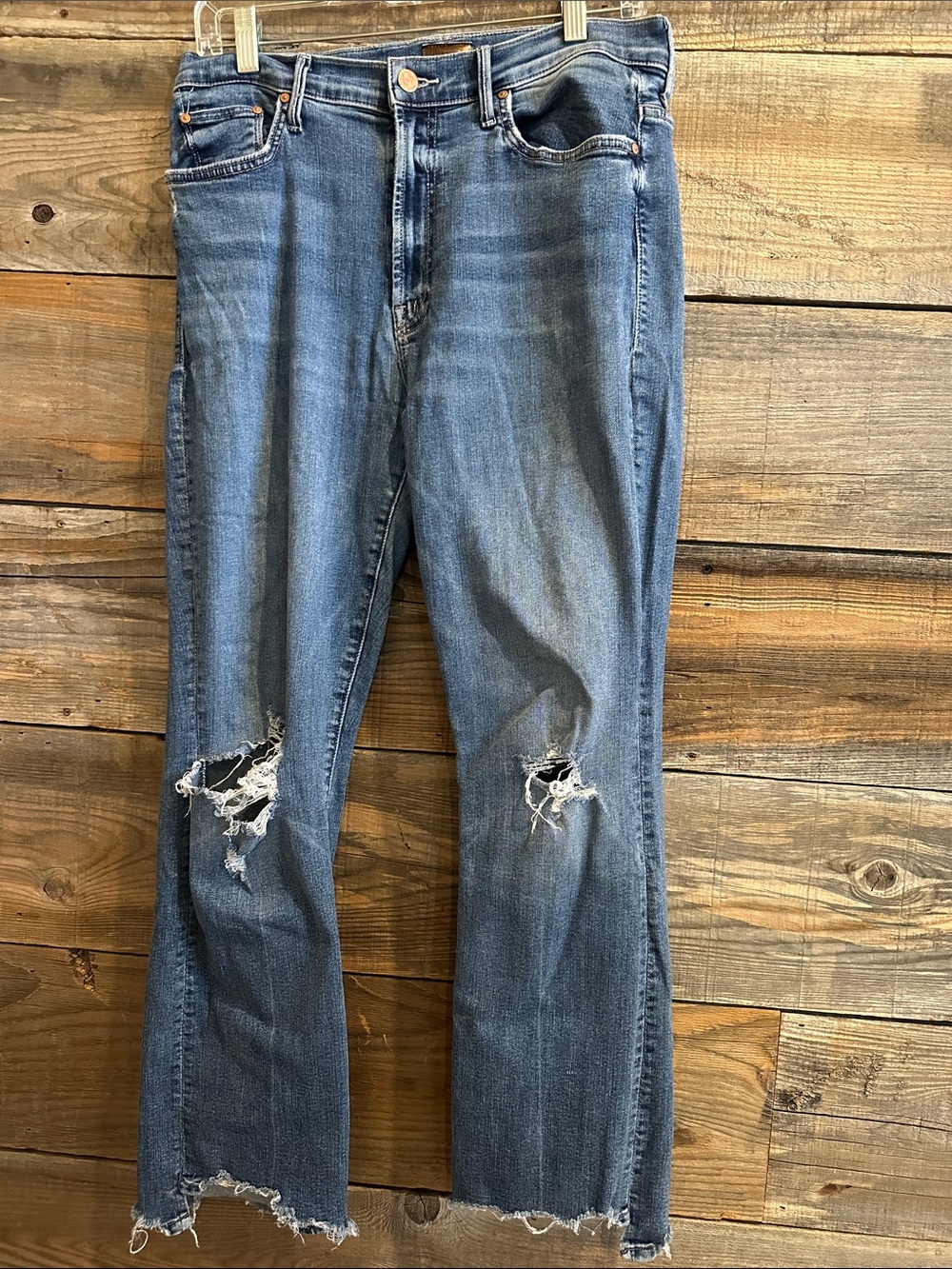 Mother jeans The Insider Crop Step Chew